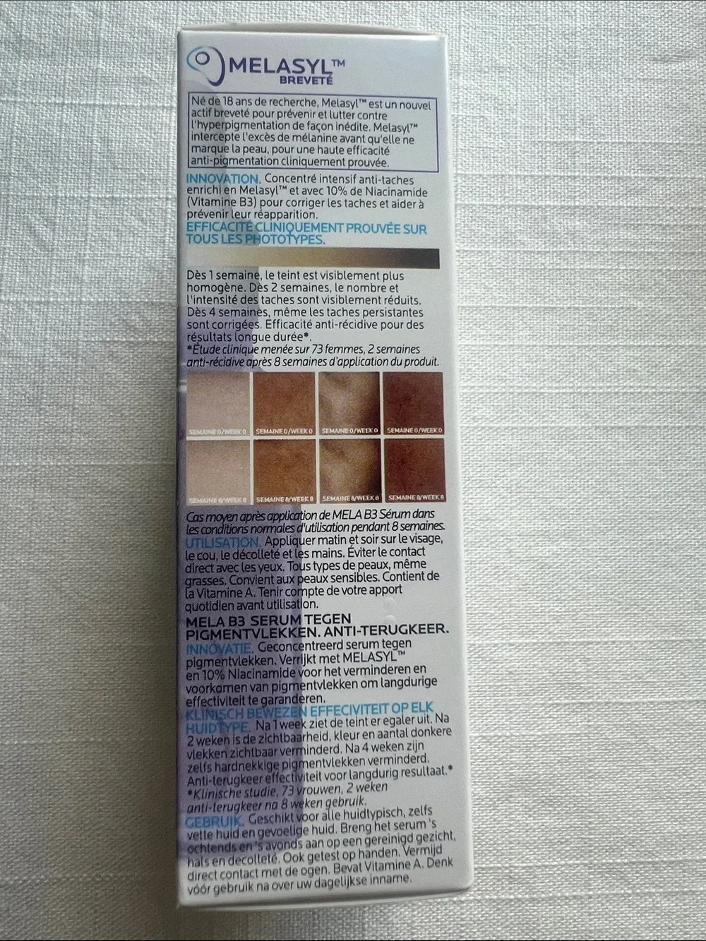 La Roche-Posay Mela B3 Serum - White & Purple Packaging exp 12/2028